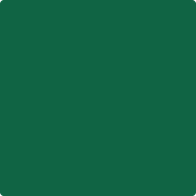 Benjamin Moore's 2039-10 Deep Green Paint Color