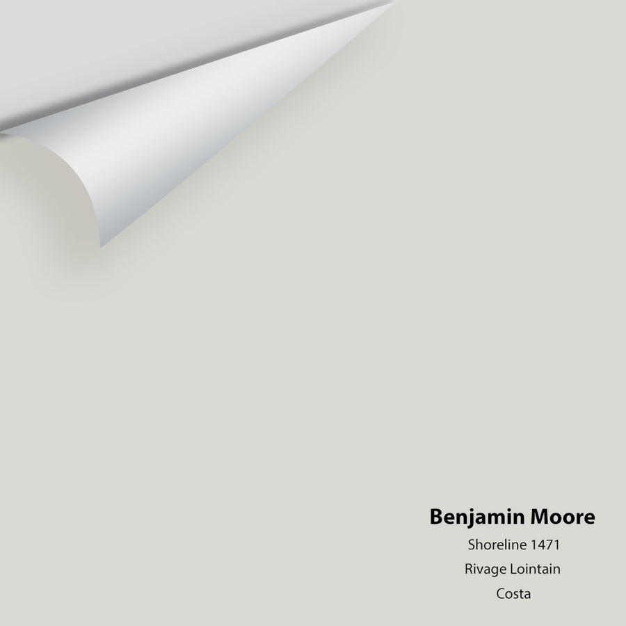 Digital color swatch of Benjamin Moore's Shoreline 1471 Peel & Stick Sample available at Ricciardi BRothers in PA, DE, & NJ.