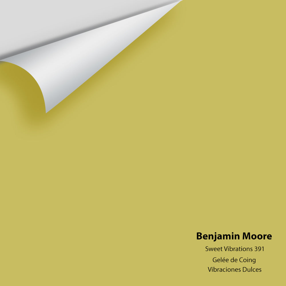 Digital color swatch of Benjamin Moore's Sweet Vibrations 391 Peel & Stick Sample available at Ricciardi BRothers in PA, DE, & NJ.
