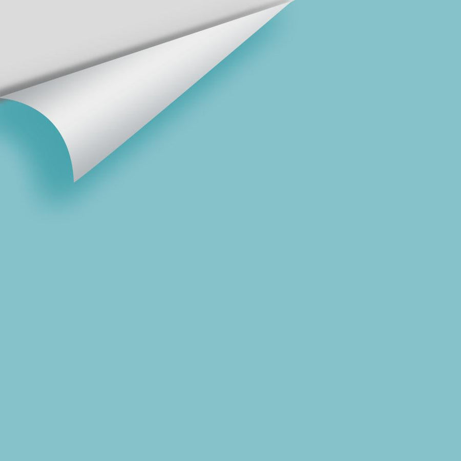 Digital color swatch of Benjamin Moore's Pool Blue 2052-50 Peel & Stick Sample available at Ricciardi BRothers in PA, DE, & NJ.