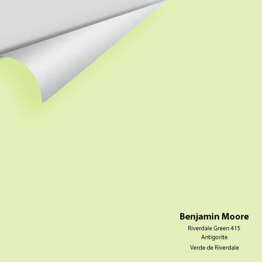 Digital color swatch of Benjamin Moore's Riverdale Green 415 Peel & Stick Sample available at Ricciardi BRothers in PA, DE, & NJ.