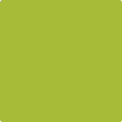 Benjamin Moore's 2028-30 Tequila Lime Paint Color