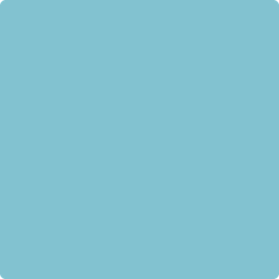 Benjamin Moore's 2054-50 Seaside Blue Paint Color