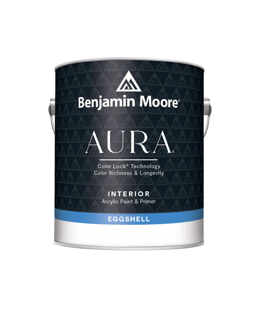 Benjamin Moore Aura Interior Paint Eggshell, available at Ricciardi Brothers.