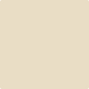 Benjamin Moore Color OC-2 Pale Almond wet, dry color sample.